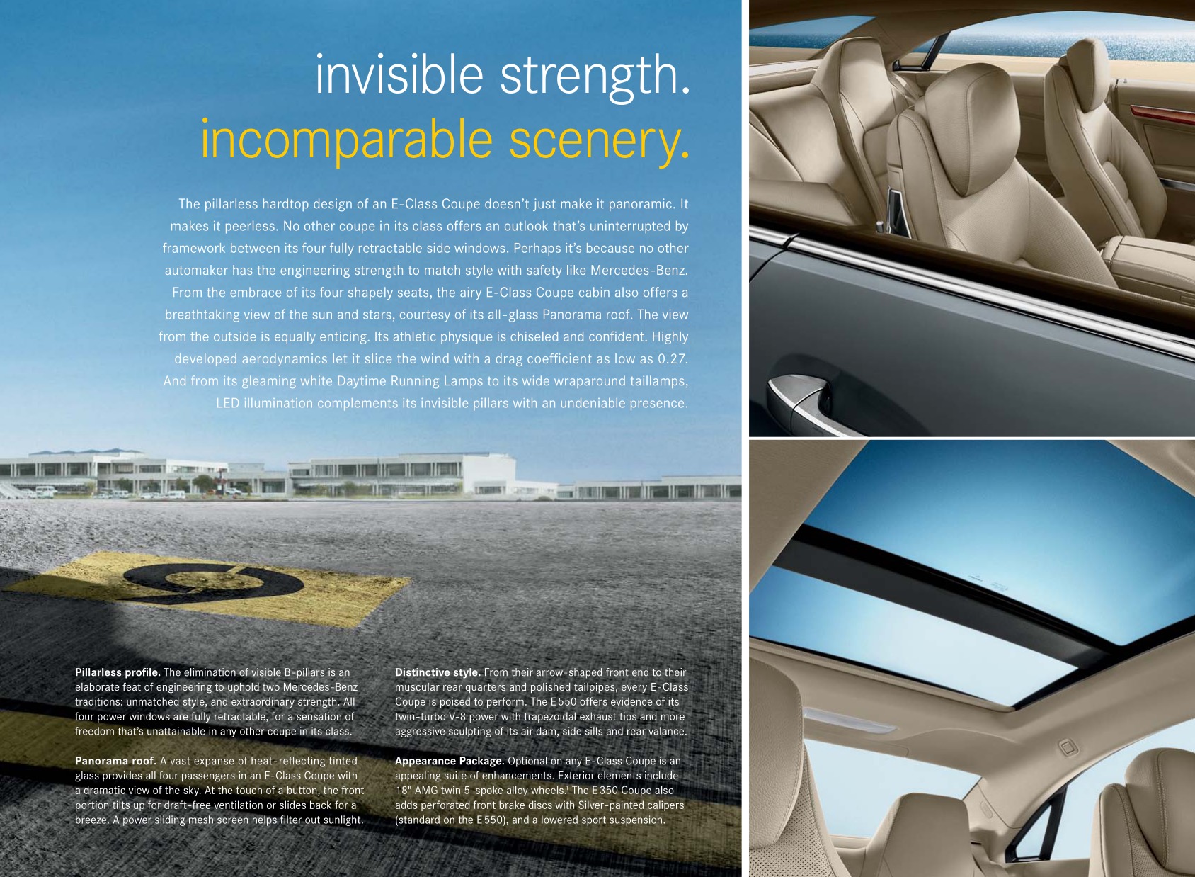 2012 Mercedes-Benz E-Class Coupe Convertible Brochure Page 17